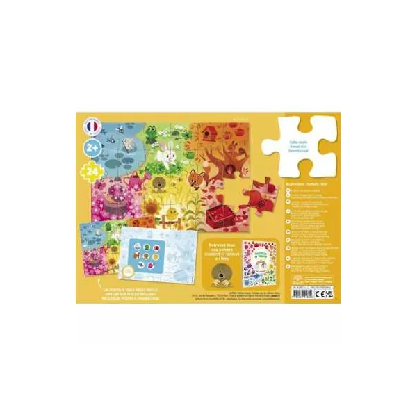 Puzzle cherche et trouve des tout petits les couleurs - Auzou