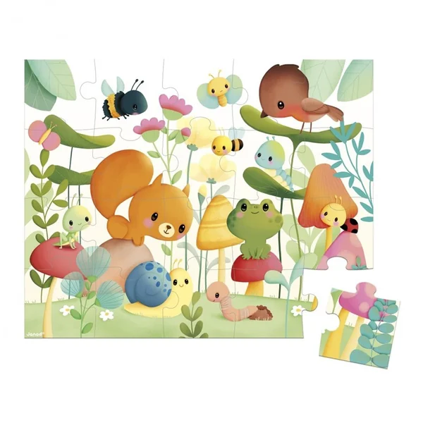 Puzzle les compagnons du jardin 20 pcs - Janod