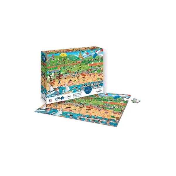 Puzzle Les Sports d'Été 200 pièces Sentosphère dès 7 ans