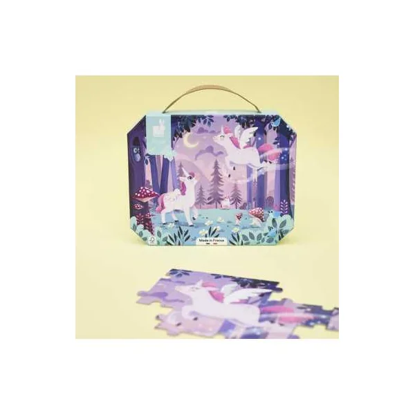 Puzzle Licornes 54 pièces - Janod - Made in France