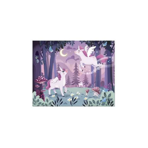 Puzzle Licornes 54 pièces - Janod - Made in France