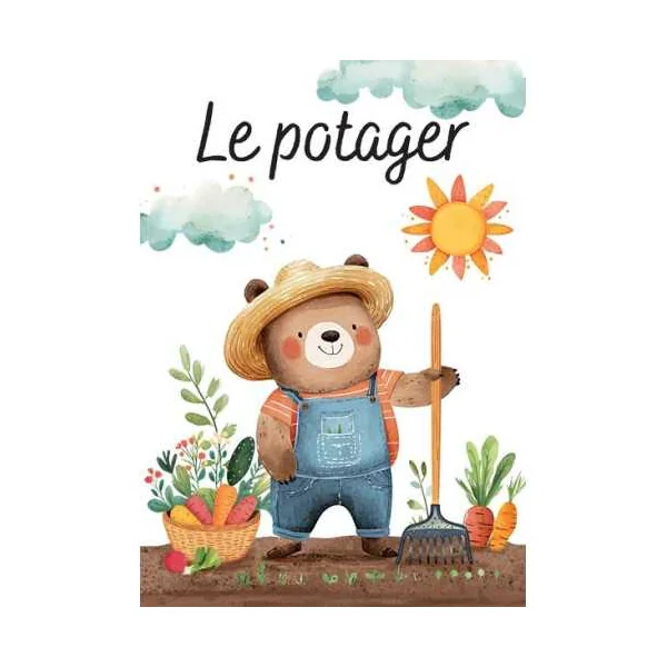 Puzzle magique à l'eau Le Potager - Sassi