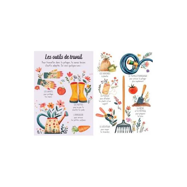 Puzzle magique à l'eau Le Potager - Sassi