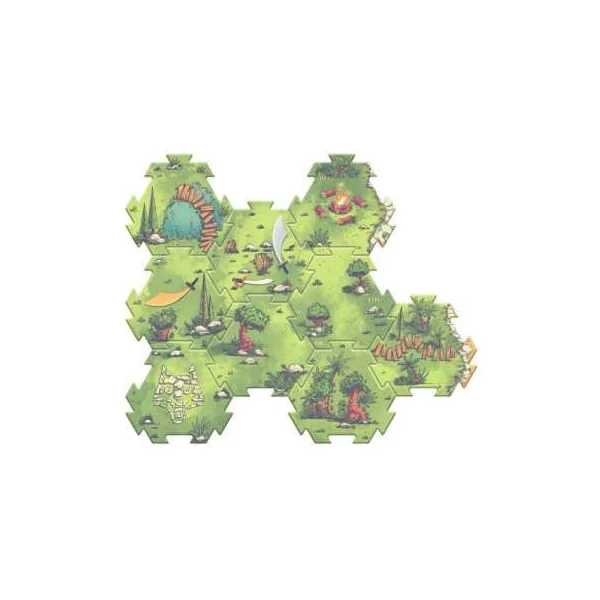 Puzzl'Up Voras Furious 18 pièces - Djeco - Décor de jeu enfant