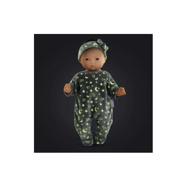Pyjama Brille dans la nuit et bandeau pour poupée - Corolle - Poupon 30 cm