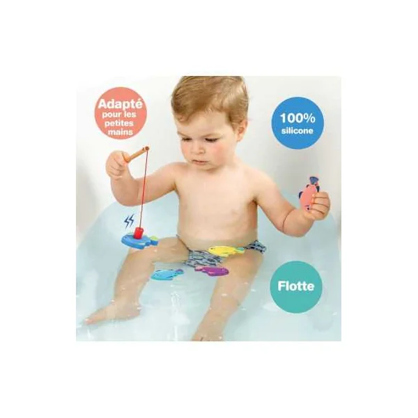 Pêche à la Ligne Magnétique Ludi | Jeu de Bain dès 18 mois