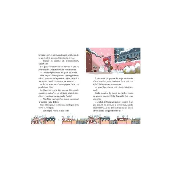 Roman de l'Avent Le Noël de Clara la petite sorcière - Auzou