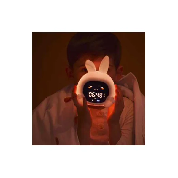 Réveil éducatif Sarah de Zazu avec veilleuse et sons - Dès 2 ans