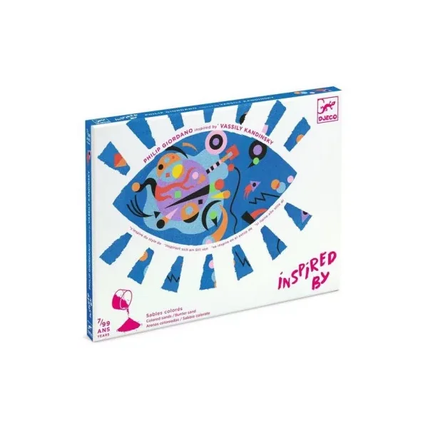 Sables colorés Abstractions - Inspired by Djeco