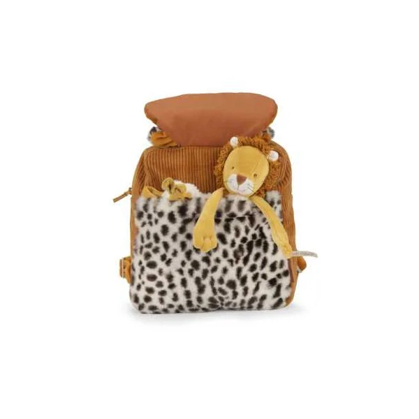Sac à dos léopard Taïgo La forêt Mawa - Moulin Roty