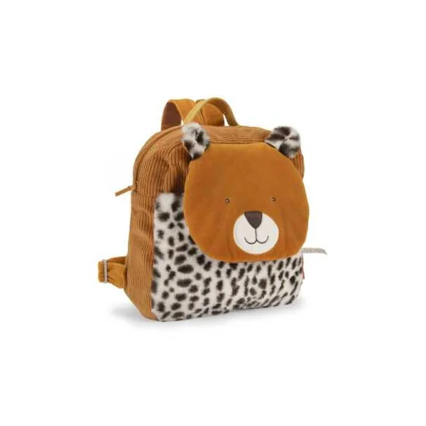 Sac à dos léopard Taïgo La forêt Mawa - Moulin Roty