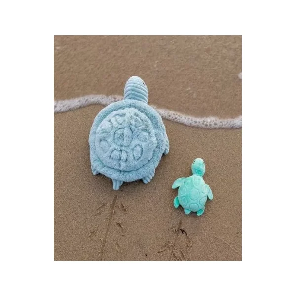 Sauvenou la tortue menthe - Les Ptipotos by Déglingos - Peluche