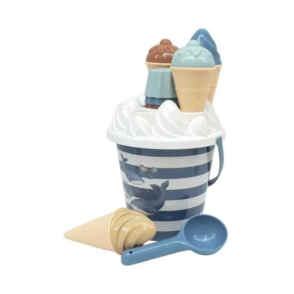 Seau Glaces Ocean World - Little Dutch - Jouet de plage - Dès 12 mois