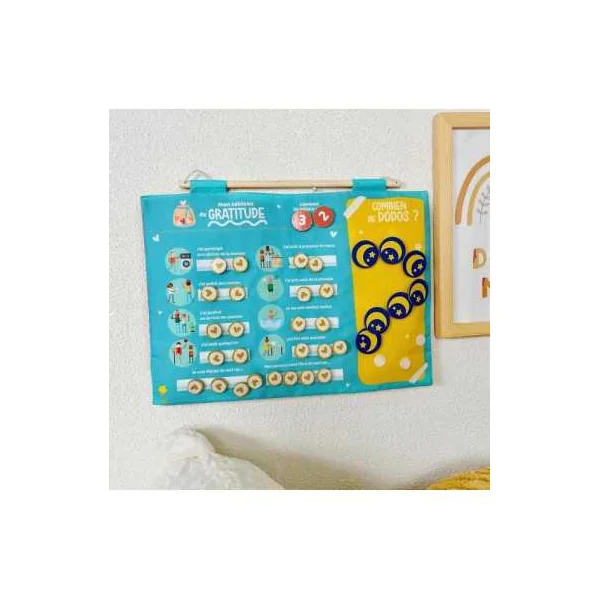 Semainier et Tableau de Gratitude - JADE - Calendrier enfant dès 3 ans