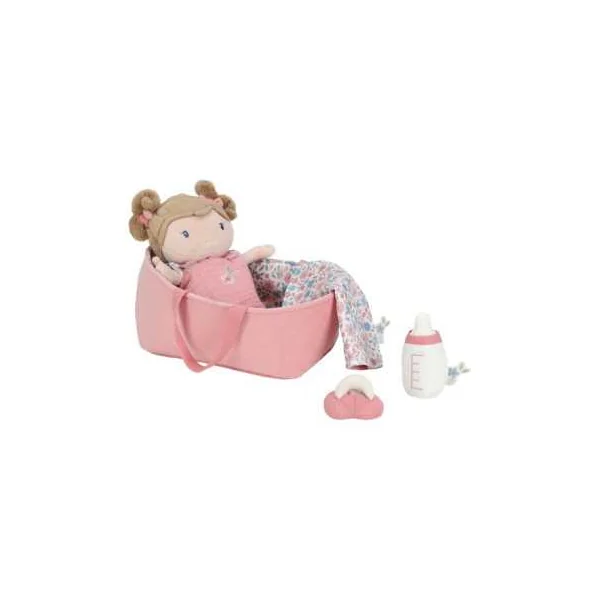 Set couffin et poupon bébé Rosa - Little Dutch - Poupée dès 12 mois