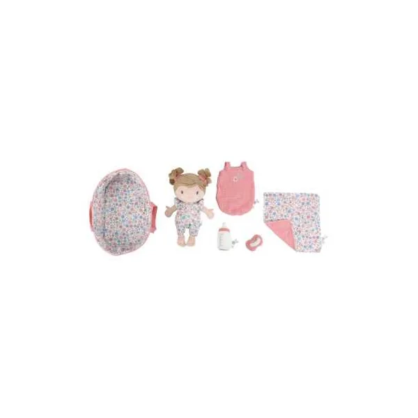 Set couffin et poupon bébé Rosa - Little Dutch - Poupée dès 12 mois