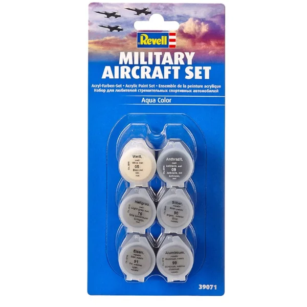 Set de peinture Aqua Color Military Aircraft - Revell