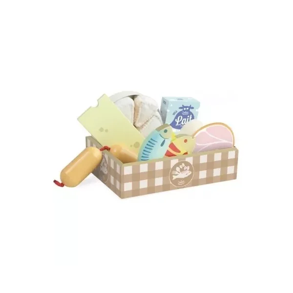 Set de produits frais - dinette Vilac - LaPouleAPois.fr