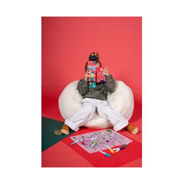 Set de Table Noël à Colorier SuperPetit - Silicone dès 3 ans