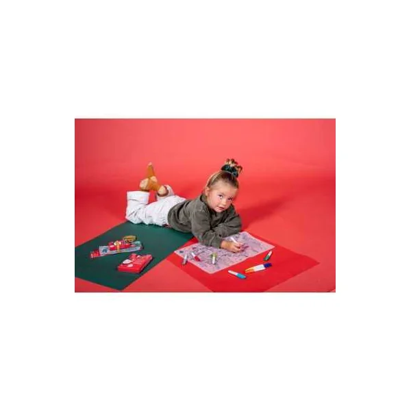 Set de Table Noël à Colorier SuperPetit - Silicone dès 3 ans