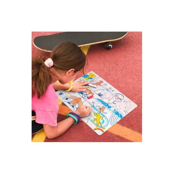 Set de Table Sports Olympiques SuperPetit - Silicone dès 3 ans