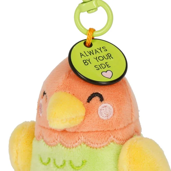 SET OF 2 PLUSH KEY RINGS - SUPER SOFT! - TINY - SECRET HTS I LOVE YOU 2026 4
