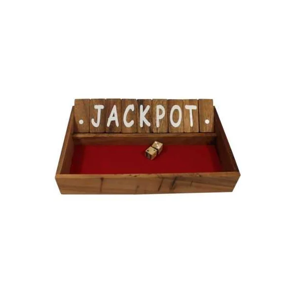 Shut the Box - Atelier Mikado - Jeu de dés en bois - De 6 à 99 ans