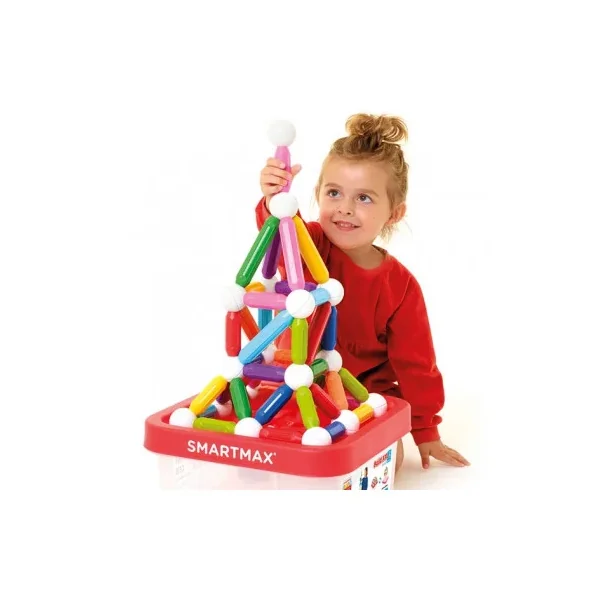 SmartMax Build XXL 70 pièces - Coffre de Construction dès 12 mois