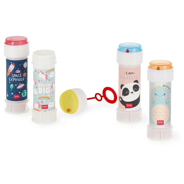 SOAP BUBBLES - BUBBLE BUBBLE - PANDA + DINO + UNICORN + SPACE