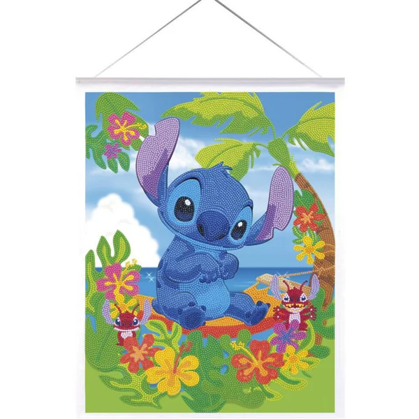 STITCH - CRYSTAL ART KIT POSTER A DIAMANTER 35 X 45 CM