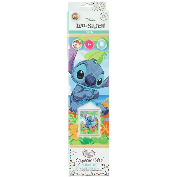 STITCH - CRYSTAL ART KIT POSTER A DIAMANTER 35 X 45 CM