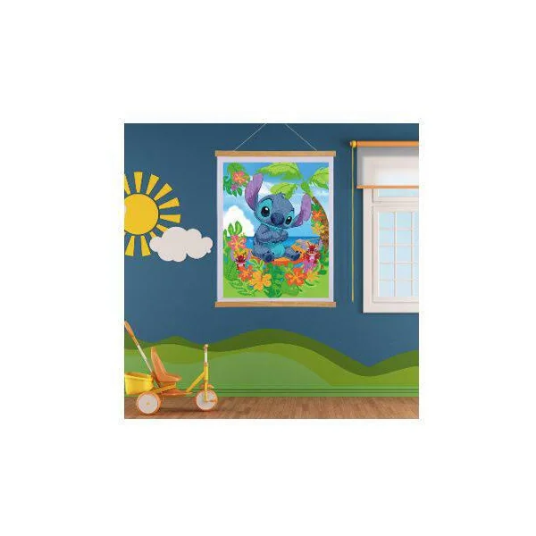 STITCH - CRYSTAL ART KIT POSTER A DIAMANTER 35 X 45 CM