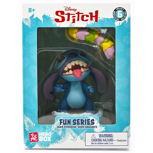 STITCH - YUME HERO BOX - SERIE CLASIQUE - FIGURINE STITCH GLOUTTON 8 CM