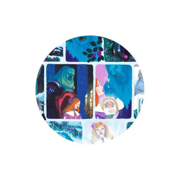 Story puzzle La Belle et la Bête 100 pièces - Djeco