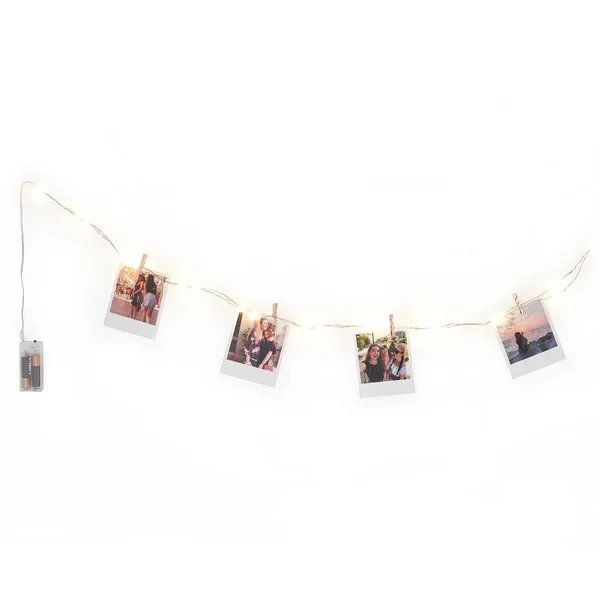 STRING LIGHTS PH. HOLD. CLIPS - STRING OF LIGHTS WITH PHOTO HOLDER CLIPS