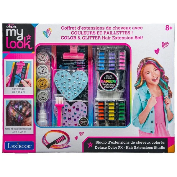 STUDIO D’EXTENSIONS DE CHEVEUX COLOREES - EDITION DELUXE