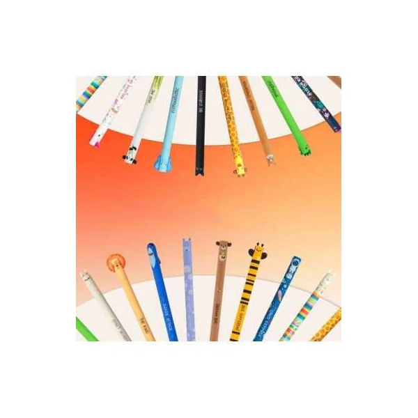 Stylo à encre gel effaçable Licorne - Legami - Papeterie