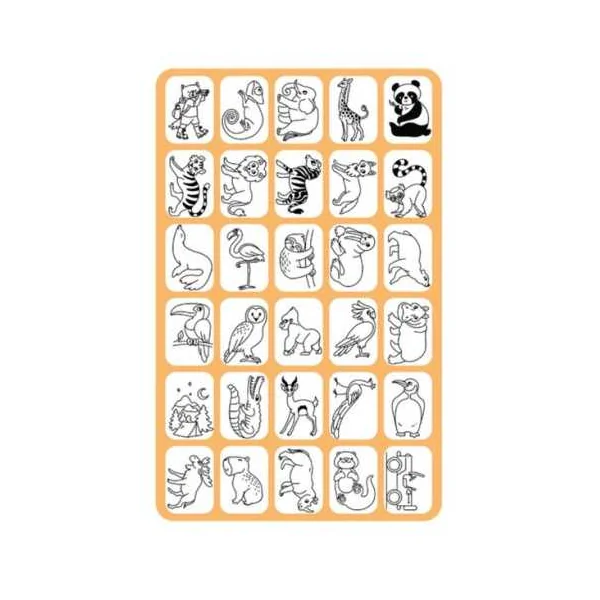 Tablette à Dessin Kidydraw Mini Animaux Kidywolf dès 4 ans et +