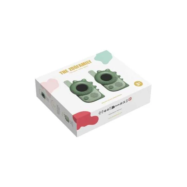 Talkie-Walkie Enfant Dinosaure - The Zoofamily - Portée 3km dès 3 ans