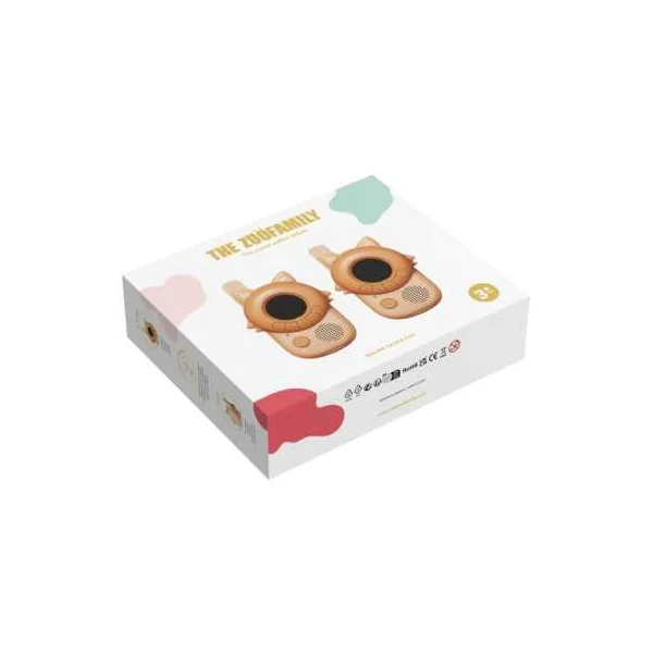 Talkie-Walkie Enfant Renard - The Zoofamily - Portée 3km dès 3 ans