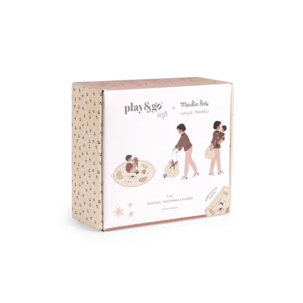 Tapis de jeu et sac de rangement Après la pluie - Moulin Roty