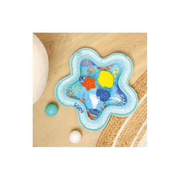Tapis d'Éveil à Eau Étoile Ludi | Jeu Sensoriel dès 10 mois