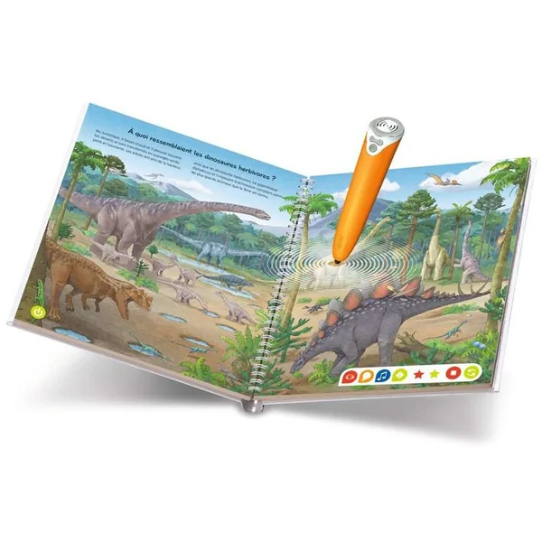 Tiptoi - Coffret complet lecteur interactif + Livre Je découvre les dinosaures