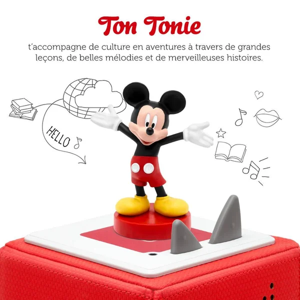 TONIES® - DISNEY - MICKEY MOUSE - VOL A BORD DE L'OVERLAND EXPRESS - MYSTERE SUR LES RAILS