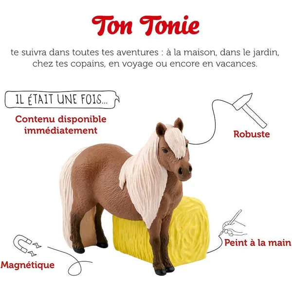 TONIES® - DOCU NATURE PONEY - A L'ECOUTE DES ANIMAUX DE LA FERME