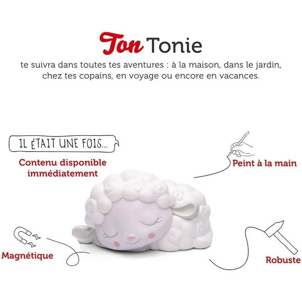 TONIES® - FIGURINE MON DODO CALIN LA PROMENADE MUSICALE DE DOUDOU MOUTON