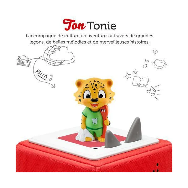TONIES® - LA JOURNEE DE LEO - CHANSONS POUR SE BROSSER LES DENTS