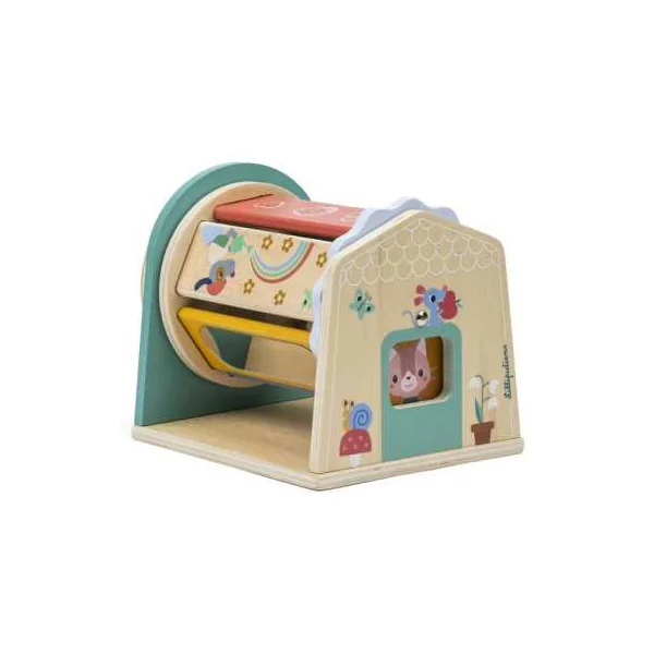 Tournicolor - Lilliputiens - Jouet d'éveil en bois