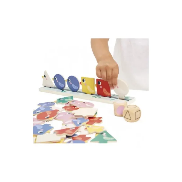 Tri des formes, couleurs et tailles Oiseaux - Janod - Jeu éducatif