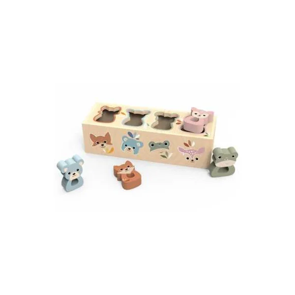 Trieur de Formes en Bois Animaux Speedy Monkey - Jouet 12 mois